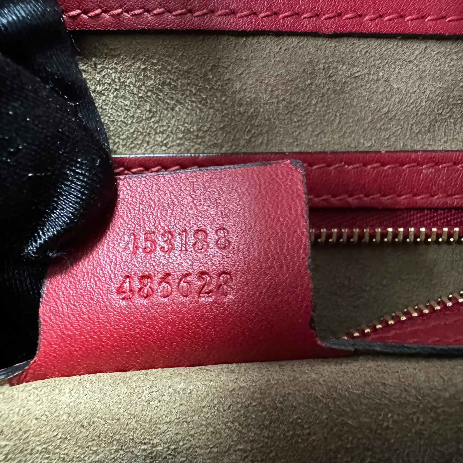 Gucci Padlock Shoulder Bag GG Coated Canvas and Leather Medium