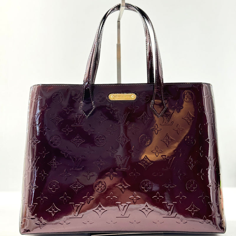 Wilshire Handbag Monogram Vernis MM