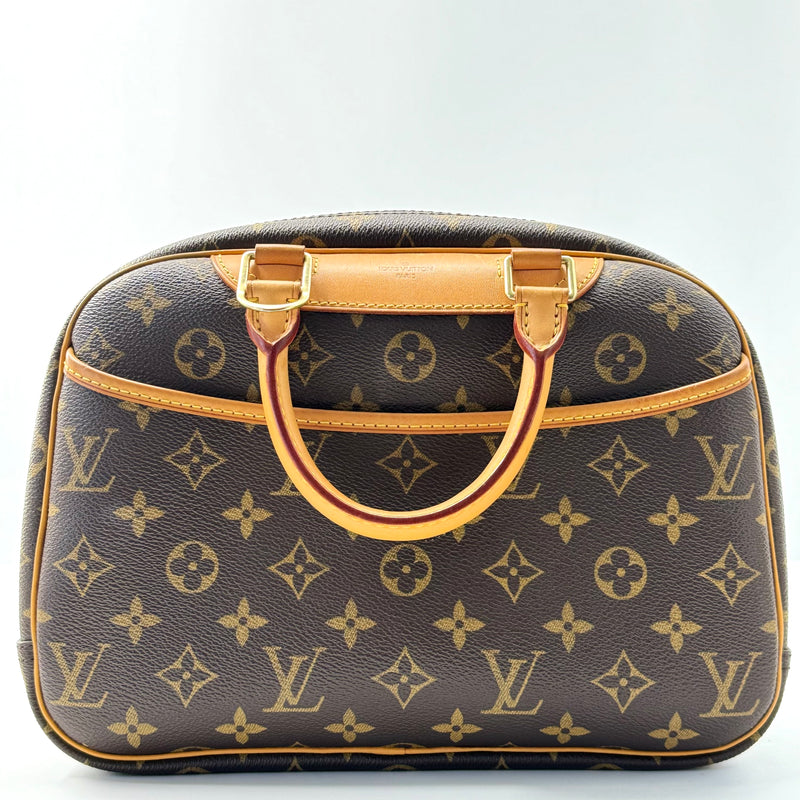 Louis Vuitton Trouville Handbag Monogram Canvas