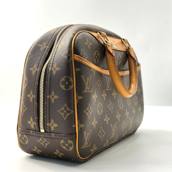 Louis Vuitton Trouville Handbag Monogram Canvas