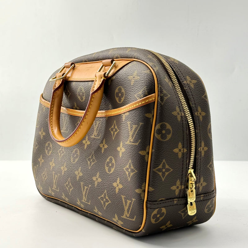 Louis Vuitton Trouville Handbag Monogram Canvas