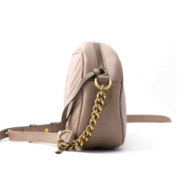 GG Marmont Shoulder Bag Matelasse Leather