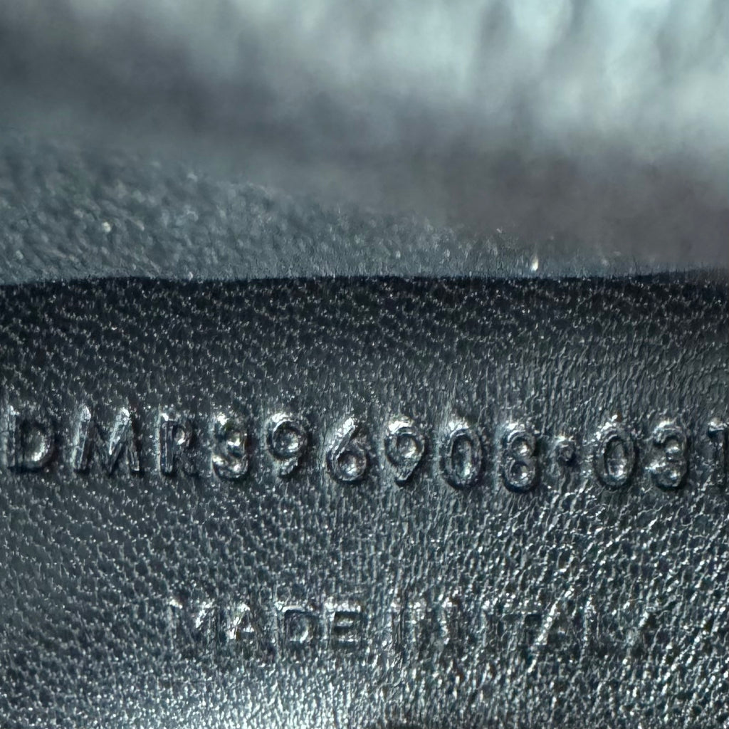 Classic Monogram College Bag Matelasse Chevron Leather Large