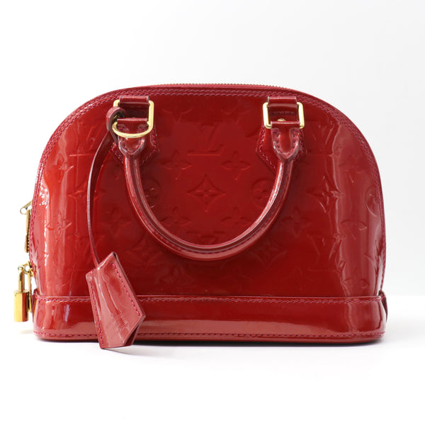 Alma Handbag Monogram Vernis BB