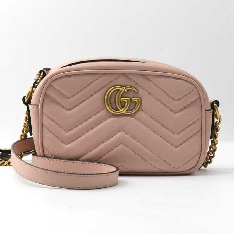 GG Marmont Shoulder Bag Matelasse Leather Mini