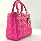 Lady Dior NM Bag Cannage Quilt Lambskin Medium