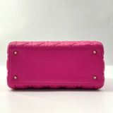 Lambskin Cannage Lady Dior Fuchsia