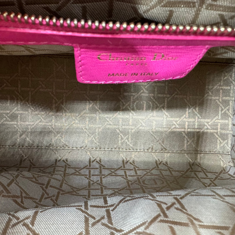 Lady Dior Bag Cannage Quilt Lambskin Medium