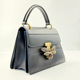 Queen Margaret Top Handle Bag Leather Small