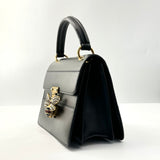 Queen Margaret Top Handle Bag Leather Small