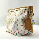 Monogram Multicolor Petit Noe White