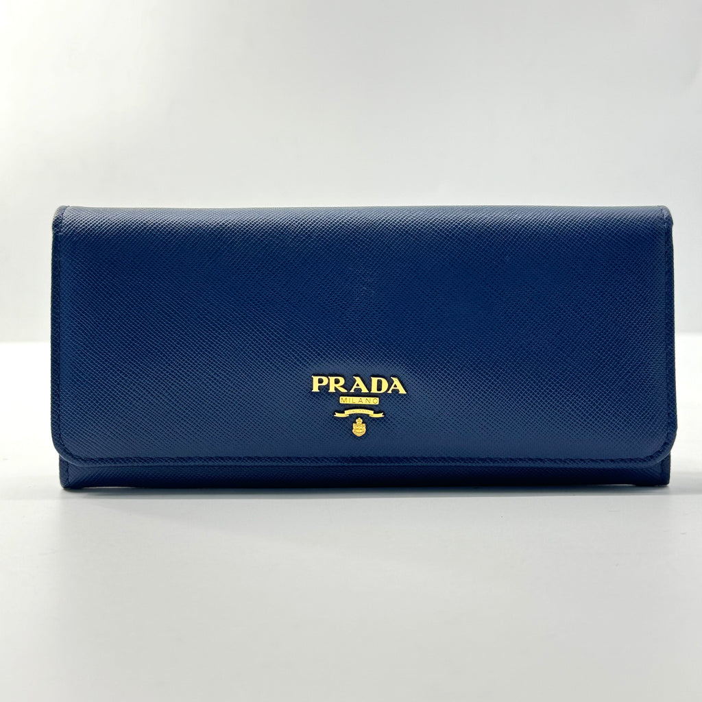 Continental Flap Wallet Saffiano Leather