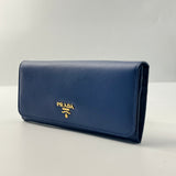 Continental Flap Wallet Saffiano Leather