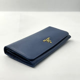 Continental Flap Wallet Saffiano Leather