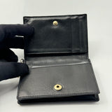 Mini Lady Dior Gardenia Wallet Black Cannage