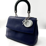 Be Dior Bag Pebbled Leather Small