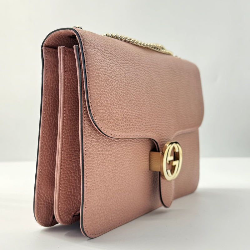 Medium Dollar Interlocking G Crossbody Bag