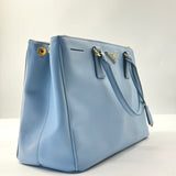 Saffiano Small Galleria Double Zip Tote Astrale