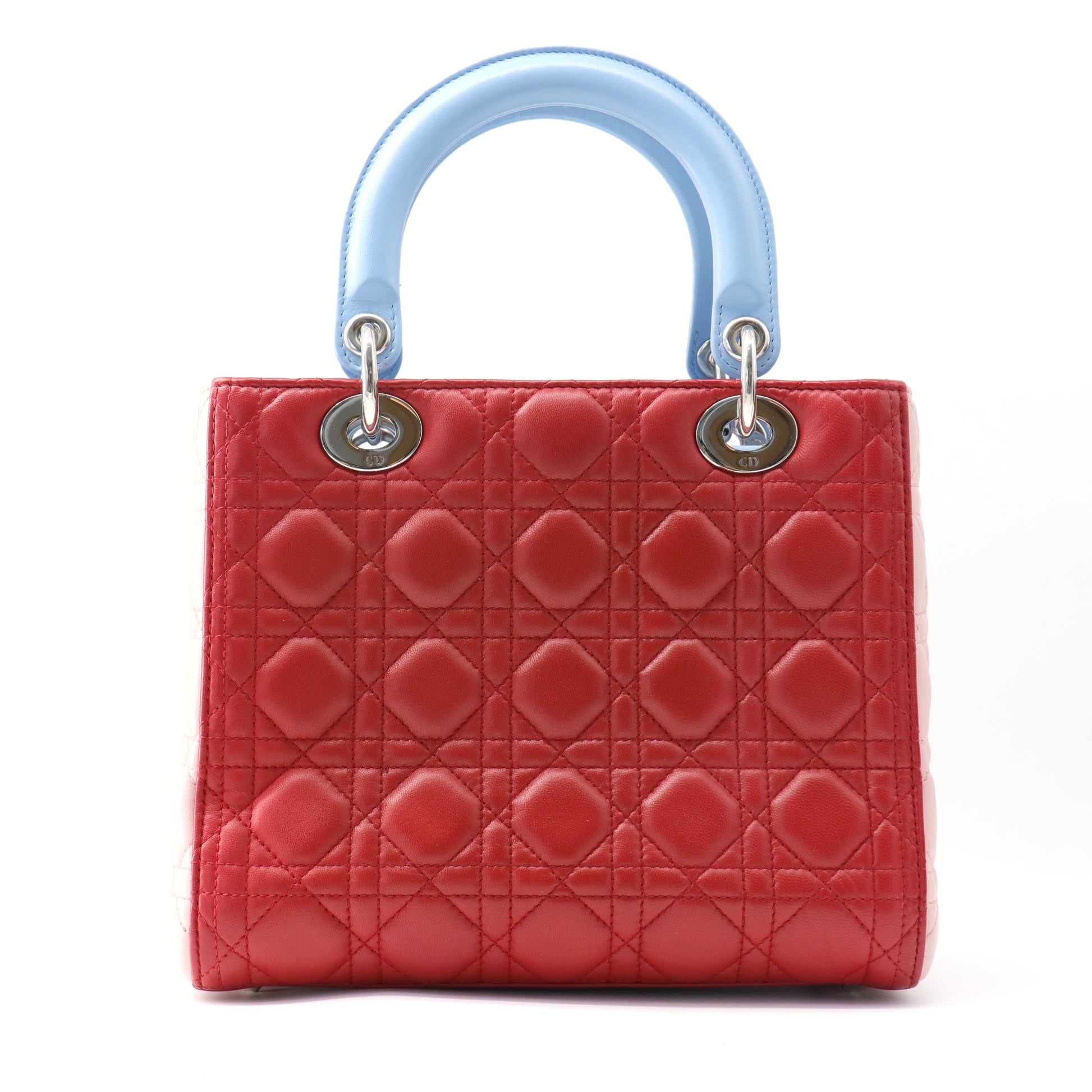 Lady Dior Bag Cannage Quilt Lambskin Medium