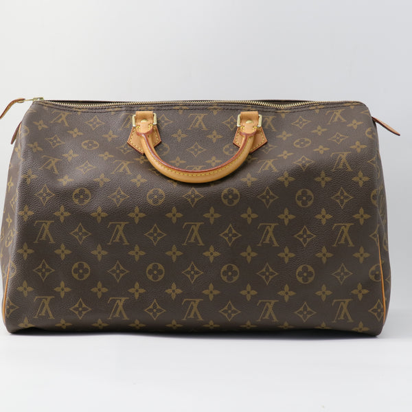 Louis Vuitton Speedy Handbag Monogram Canvas 35