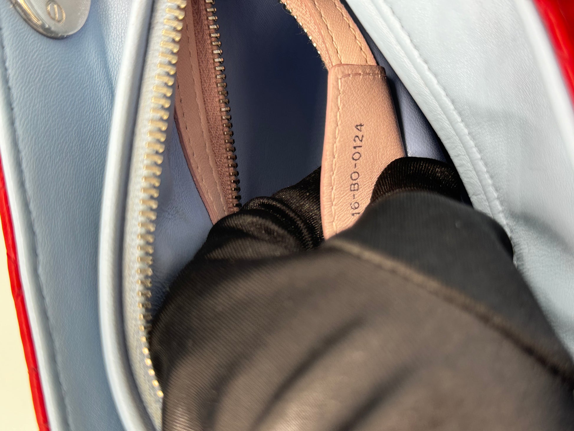 Lady Dior Bag Cannage Quilt Lambskin Medium