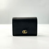 GG Marmont Trifold Wallet Leather Compact