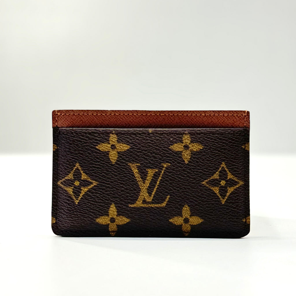 Card Holder Monogram Canvas