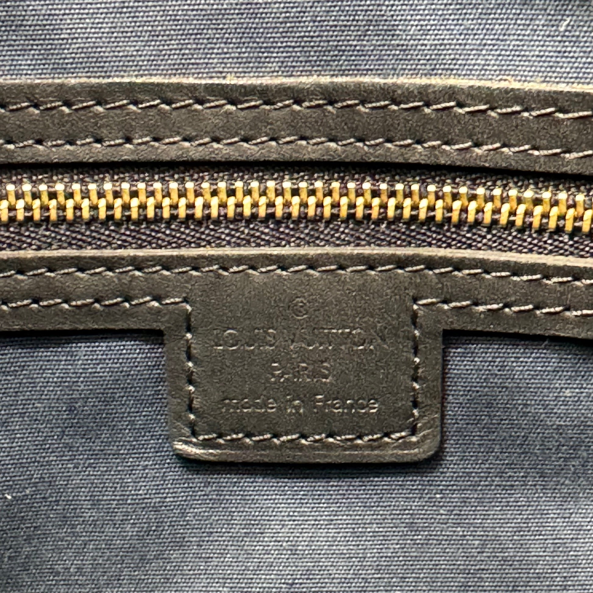Lucille GM Mini Monogram Navy Bleu