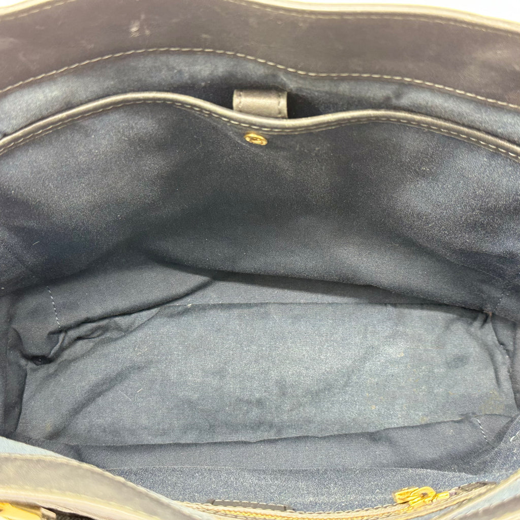 Lucille GM Mini Monogram Navy Bleu