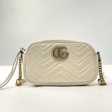 GG Marmont Shoulder Bag Matelasse Leather Small