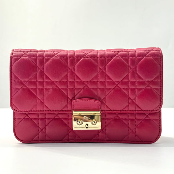 Miss Dior Promenade Pouch Cannage Quilt Lambskin