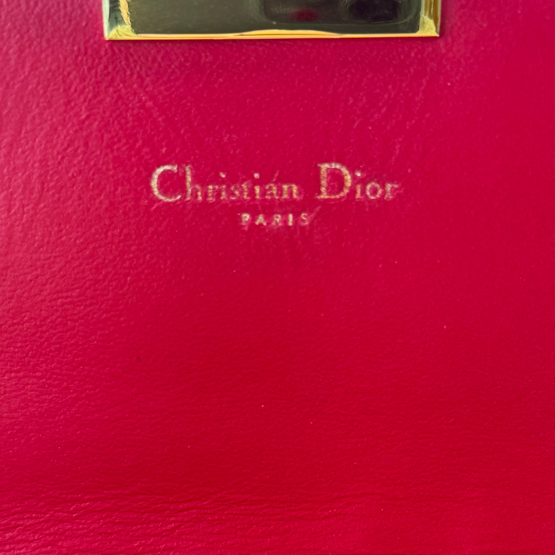 Miss Dior Promenade Pouch Cannage Quilt Lambskin