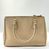 Prada Double Zip Lux Tote Saffiano Leather Small