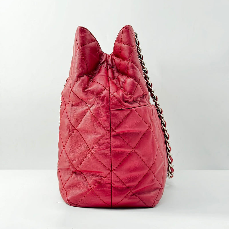 Chanel In The Business Tote Quilted Lambskin