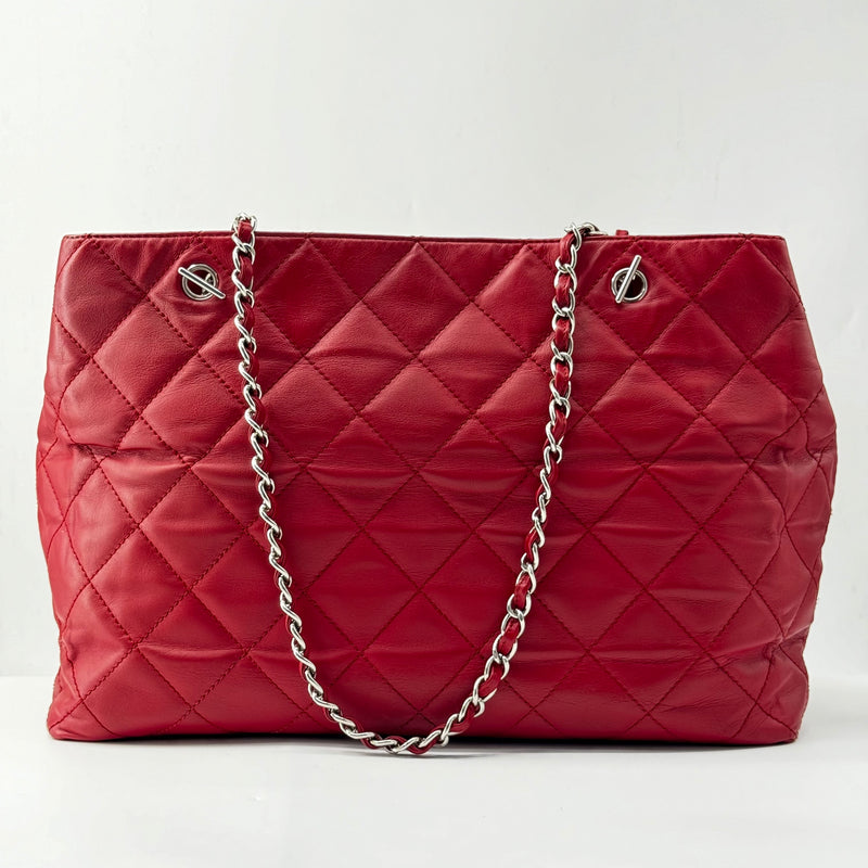 Chanel In The Business Tote Quilted Lambskin