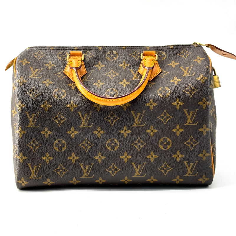 Louis Vuitton Speedy Handbag Monogram Canvas 30