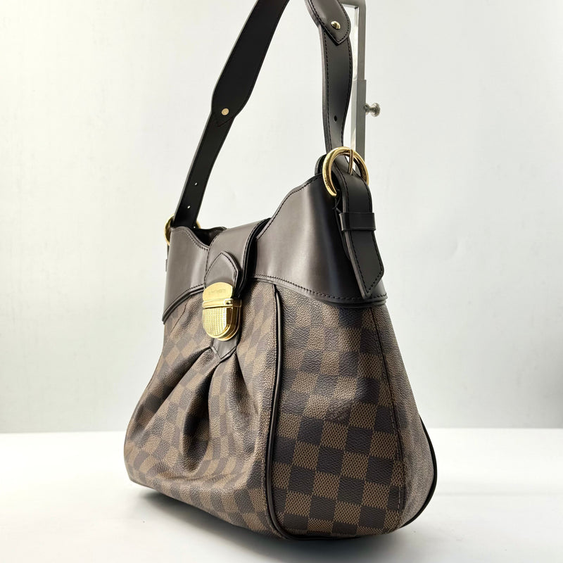 Louis Vuitton Damier Ebene Canvas Sistina MM Bag