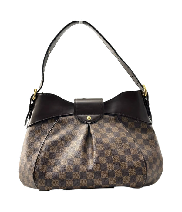 Louis Vuitton Damier Ebene Canvas Sistina MM Bag