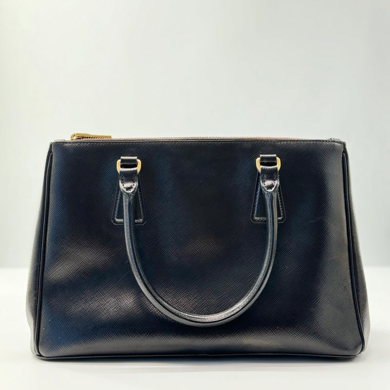 Prada Black Saffiano Leather  Galleria Bag