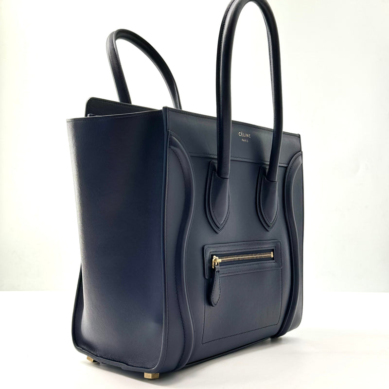 Celine Smooth Calfskin Micro Luggage Ink