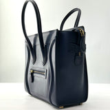 Celine Smooth Calfskin Micro Luggage Ink