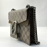 GG Supreme Monogram Mini Dionysus Shoulder Bag Taupe