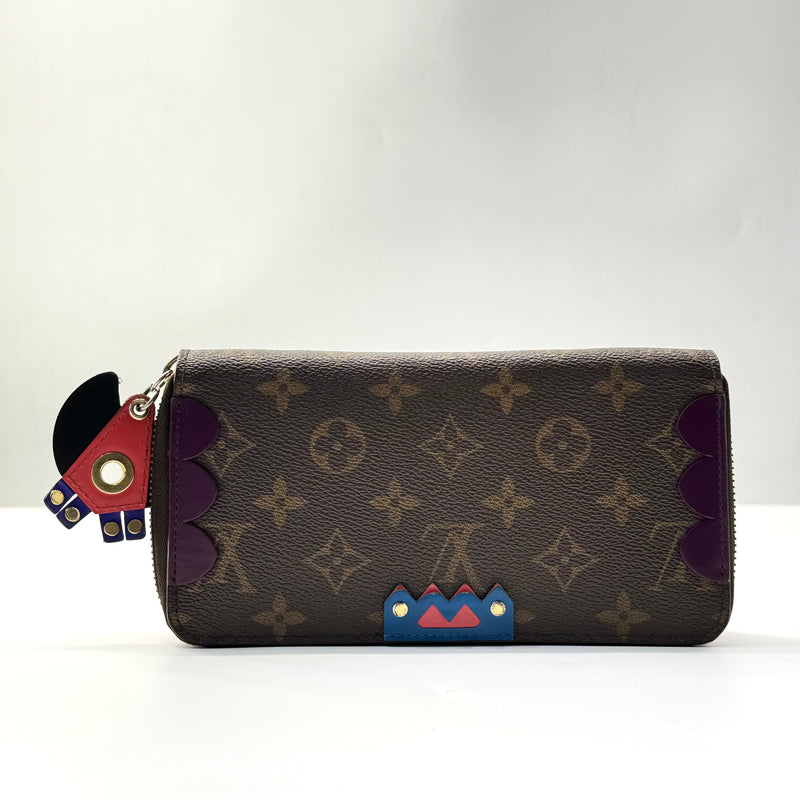 Louis Vuitton 2015 Monogram Totem Zippy Wallet