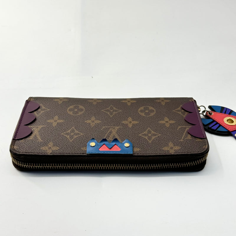 Louis Vuitton 2015 Monogram Totem Zippy Wallet