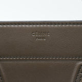 Celine  Supple Calfskin Medium Phantom Luggage Anthracite