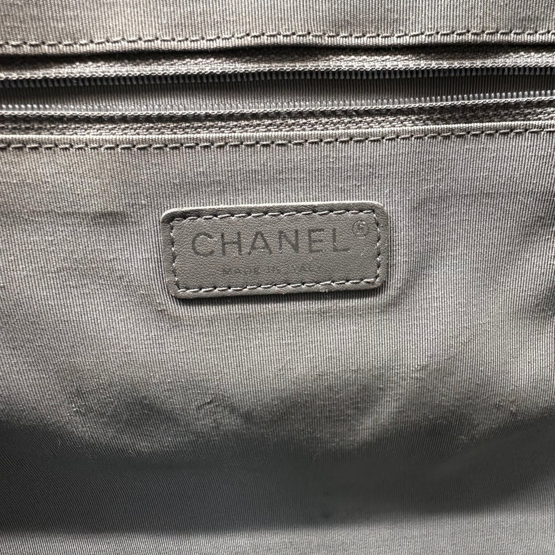 Chanel Boy Tote Glazed Calfskin Large