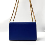 Saint Laurent Grain De Poudre Medium Classic Monogram Kate Satchel Ultramarine