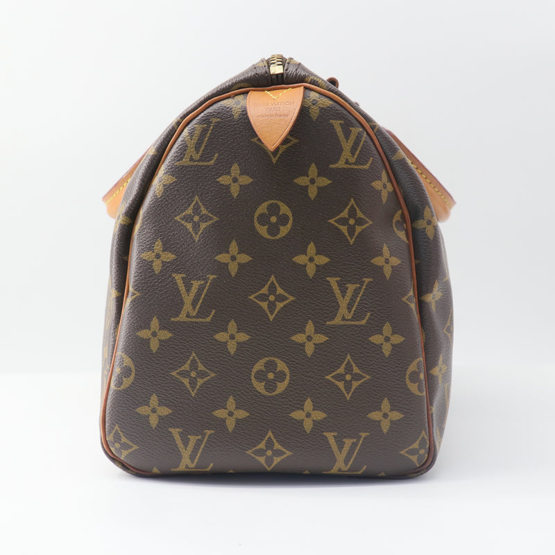 Louis Vuitton Speedy Handbag Monogram Canvas 30