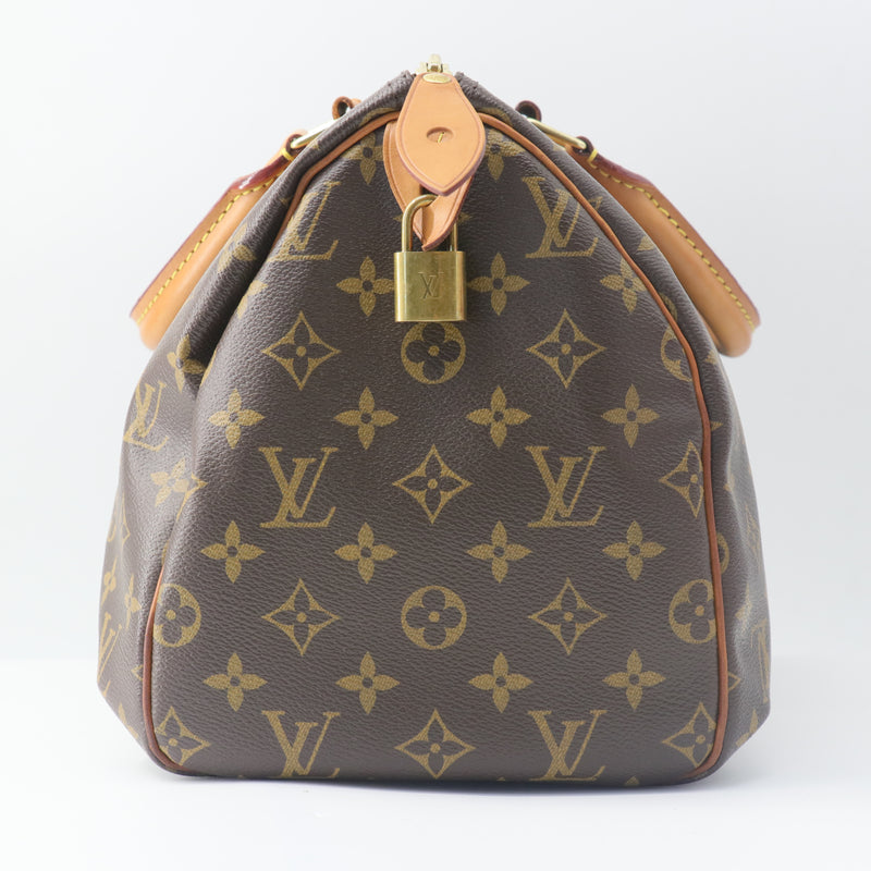 Louis Vuitton Speedy Handbag Monogram Canvas 30