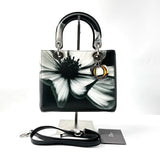 Lady Dior Bag Printed Leather Medium